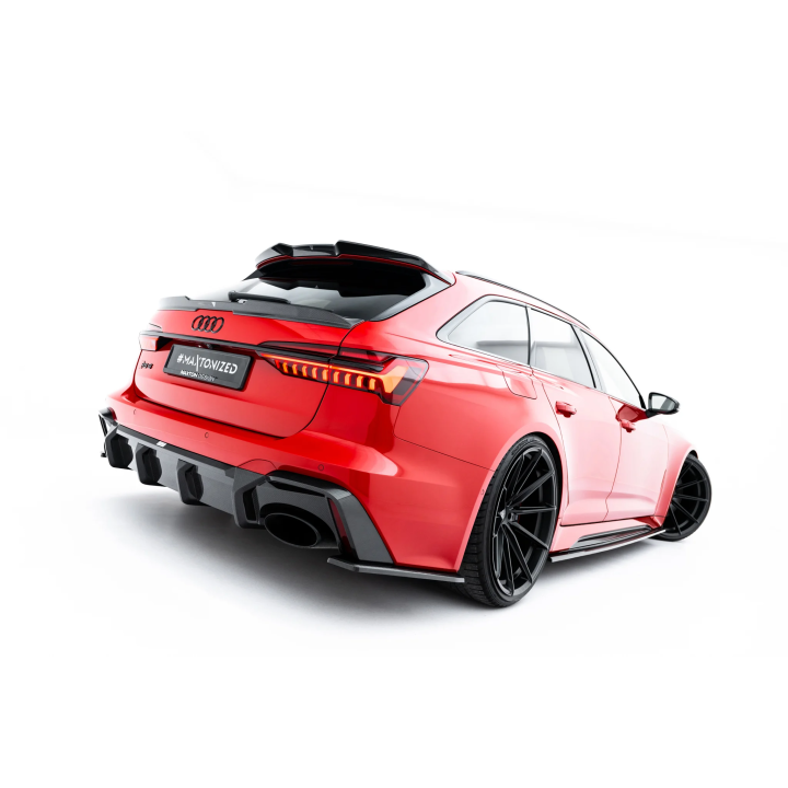 Karbonowy Dyfuzor Tylny Prepreg Audi RS6 C8 / C8 Facelift (wersja bez haka)
