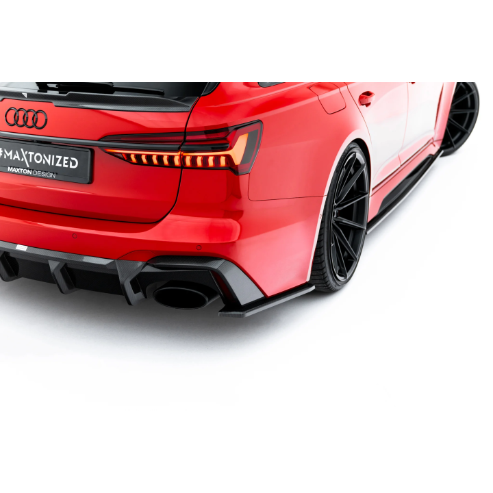 Karbonowy Dyfuzor Tylny Prepreg Audi RS6 C8 / C8 Facelift (wersja bez haka)