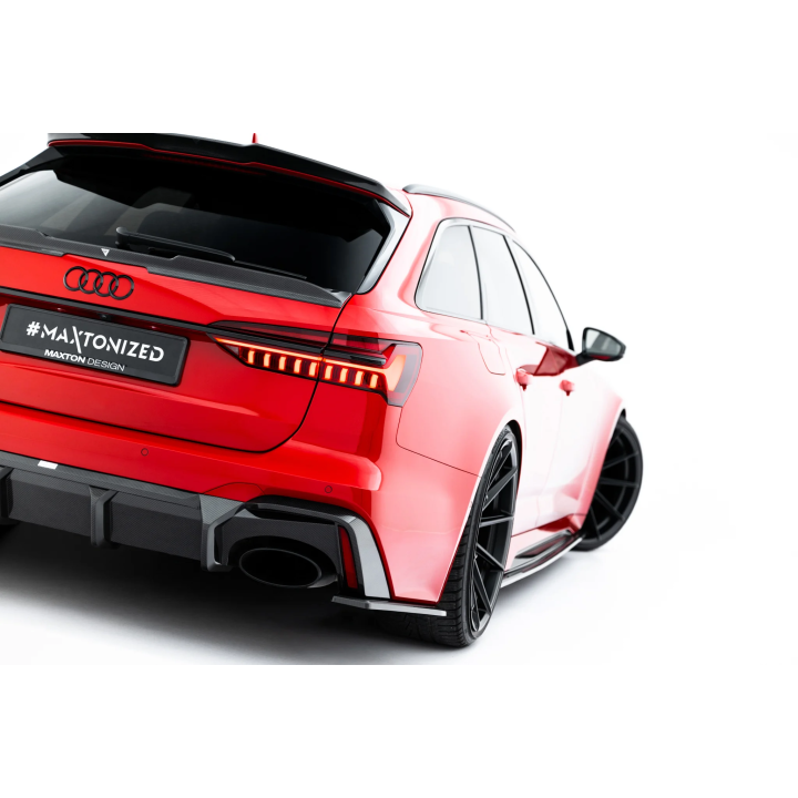 Karbonowy Zestaw Splitterów Prepreg Audi RS6 C8 / C8 Facelift