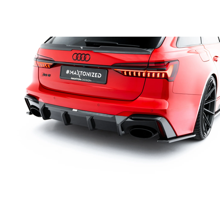 Karbonowy Zestaw Splitterów Prepreg Audi RS6 C8 / C8 Facelift