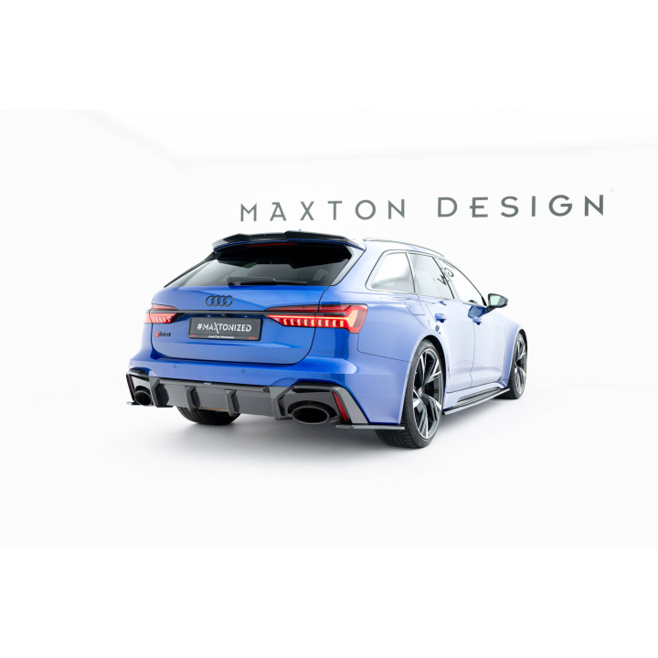 Karbonowy Dyfuzor Tylny Prepreg Audi RS7 C8  (wersja z hakiem)