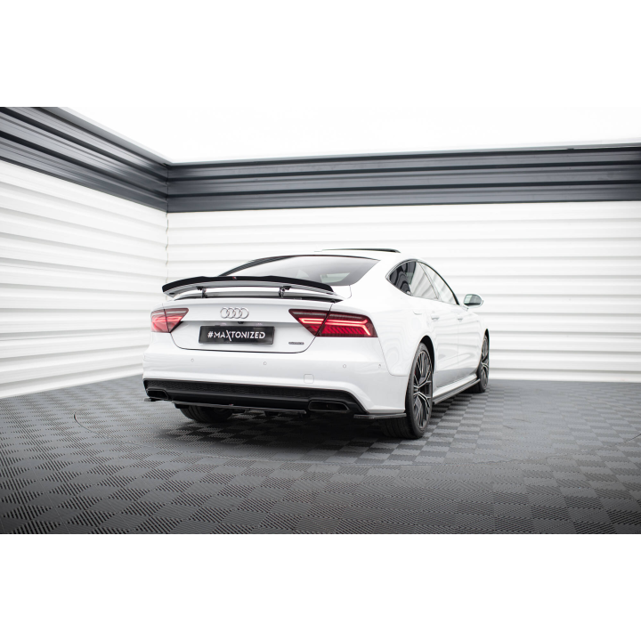Splitter Tylny (Z dyfuzorem) Audi A7 S-Line C7 Facelift (Z dyfuzorem)