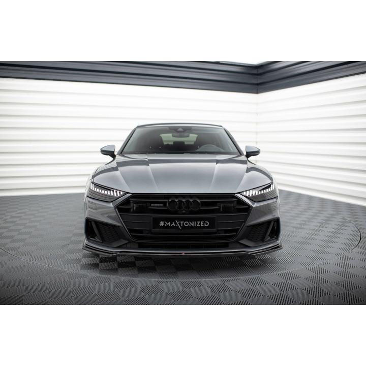 Splitter Przedni V.1 Audi A7 S-Line C8 / S7 C8 / C8 Facelift / S7 Facelift