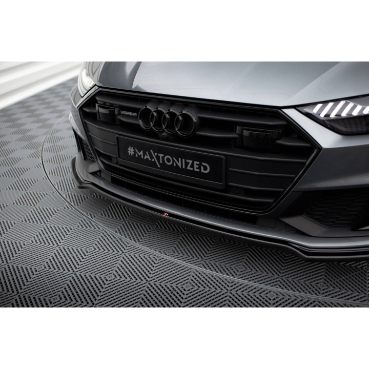 Splitter Przedni V.1 Audi A7 S-Line C8 / S7 C8 / C8 Facelift / S7 Facelift