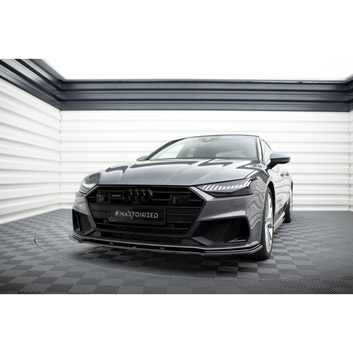 Splitter Przedni V.2 Audi A7 S-Line C8 / S7 C8 / C8 Facelift / S7 Facelift