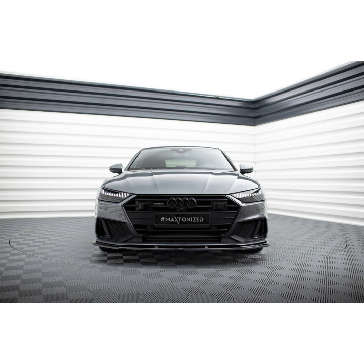 Splitter Przedni V.2 Audi A7 S-Line C8 / S7 C8 / C8 Facelift / S7 Facelift