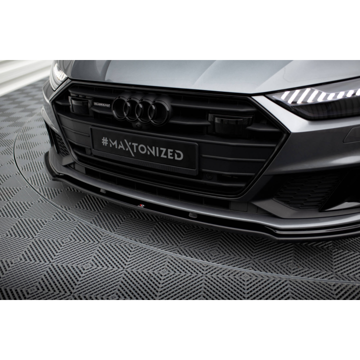 Splitter Przedni V.2 Audi A7 S-Line C8 / S7 C8 / C8 Facelift / S7 Facelift