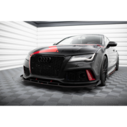 Splitter Przedni Street Pro + Flaps Audi A7 RS7 Look C7