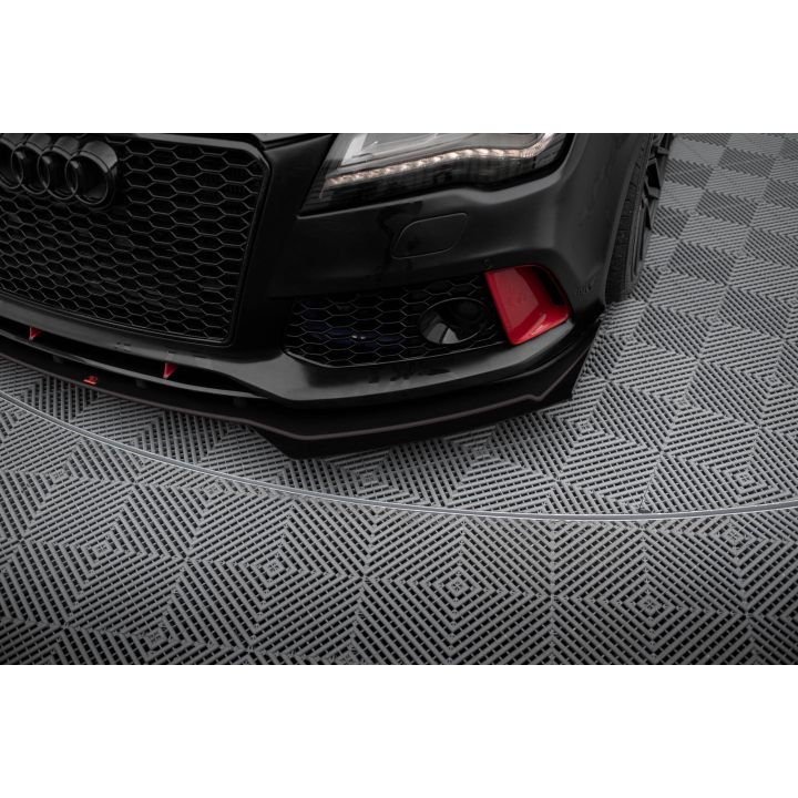 Splitter Przedni Street Pro + Flaps Audi A7 RS7 Look C7