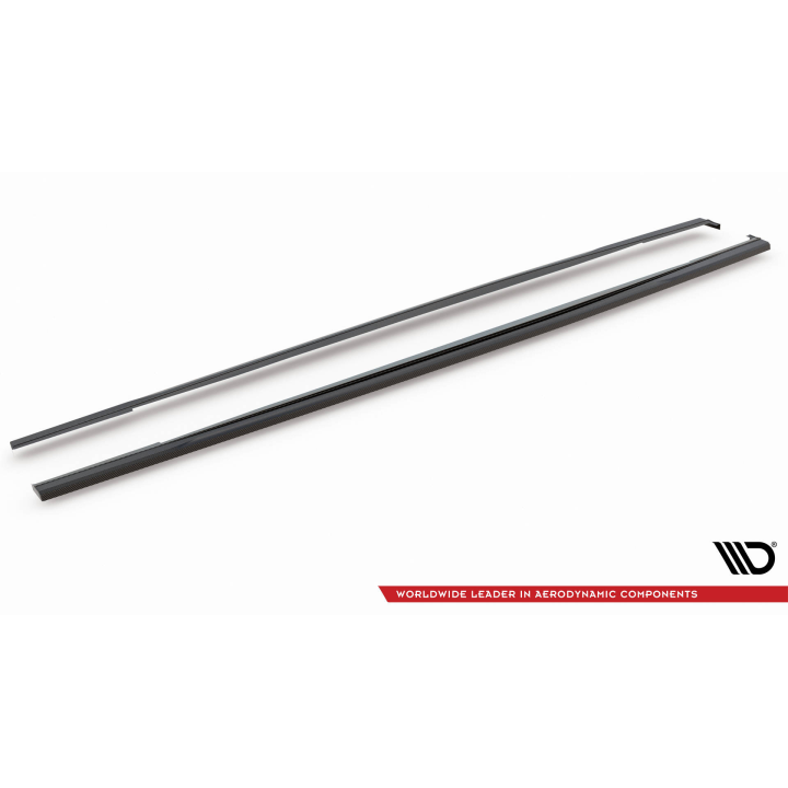 Karbonowe Splittery Boczne Prepreg Audi RS7 C8