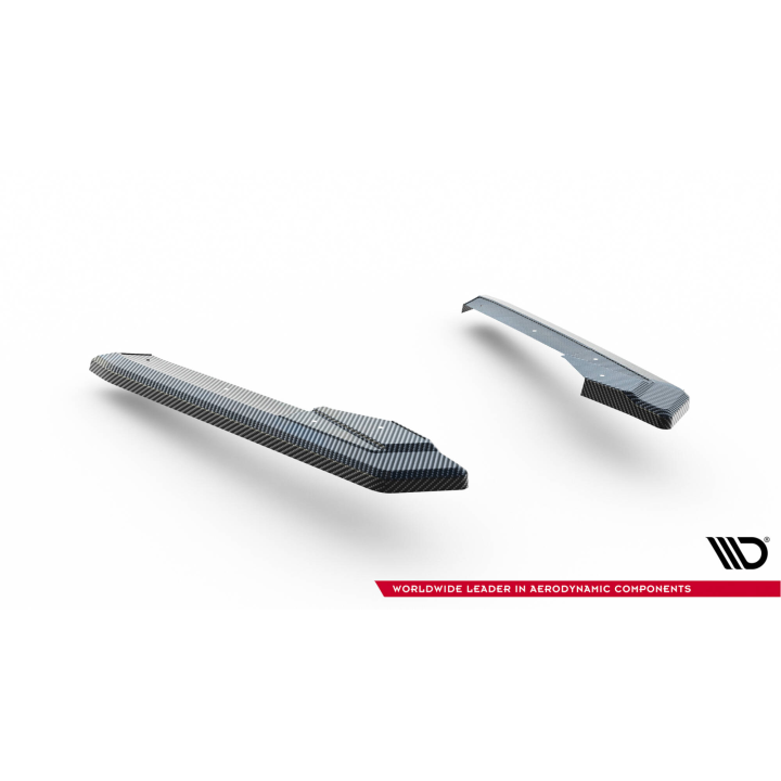 Karbonowe Splittery Tylne Boczne Prepreg Audi RS6 C8 / C8 Facelift