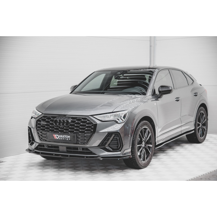 Splitter Przedni V.2 Audi Q3 Sportback / SUV S-Line F3