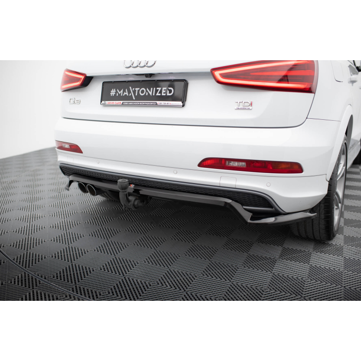 Splitter Tylny (Z Dyfuzorem) Audi Q3 S-line 8U