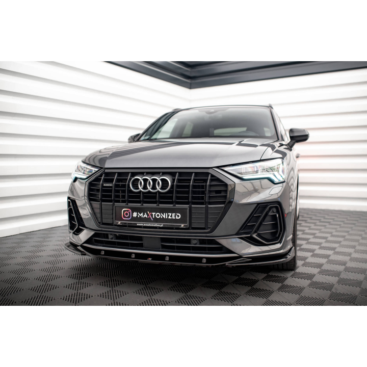 Splitter Przedni V.3 Audi Q3 Sportback / SUV S-Line F3