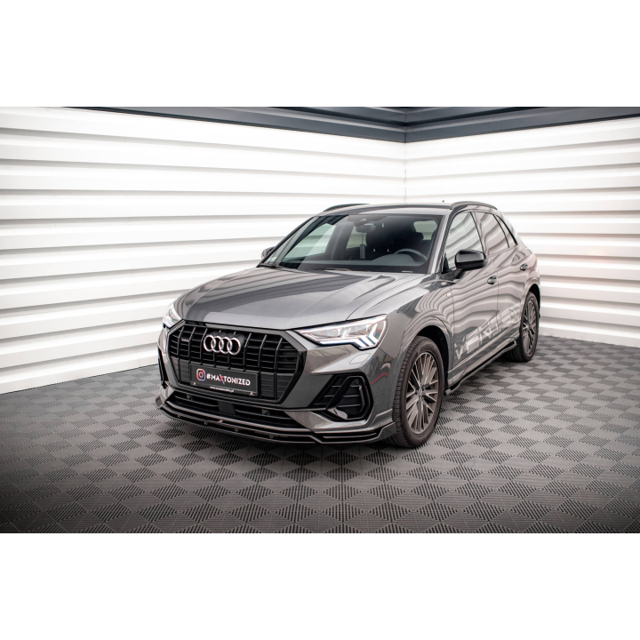 Splitter Przedni V.4 Audi Q3 Sportback / SUV S-Line F3