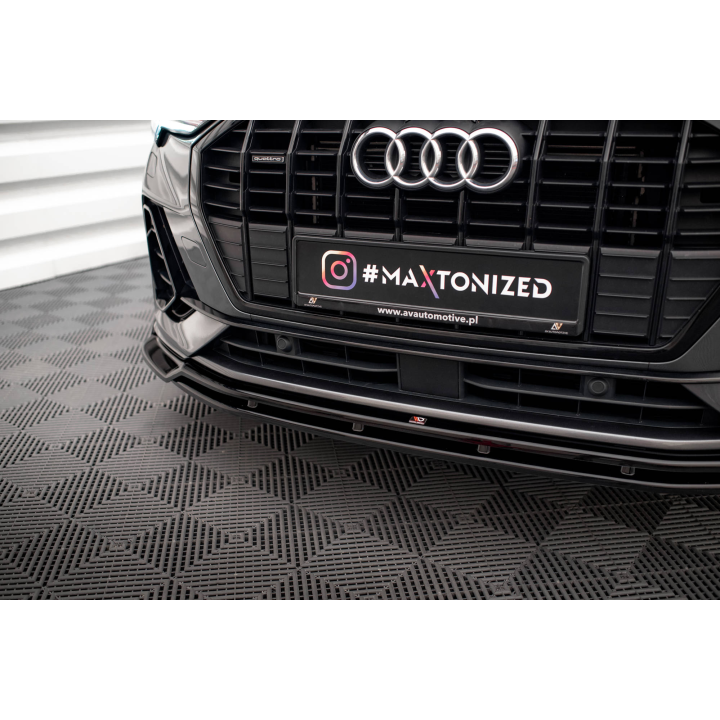 Splitter Przedni V.4 Audi Q3 Sportback / SUV S-Line F3