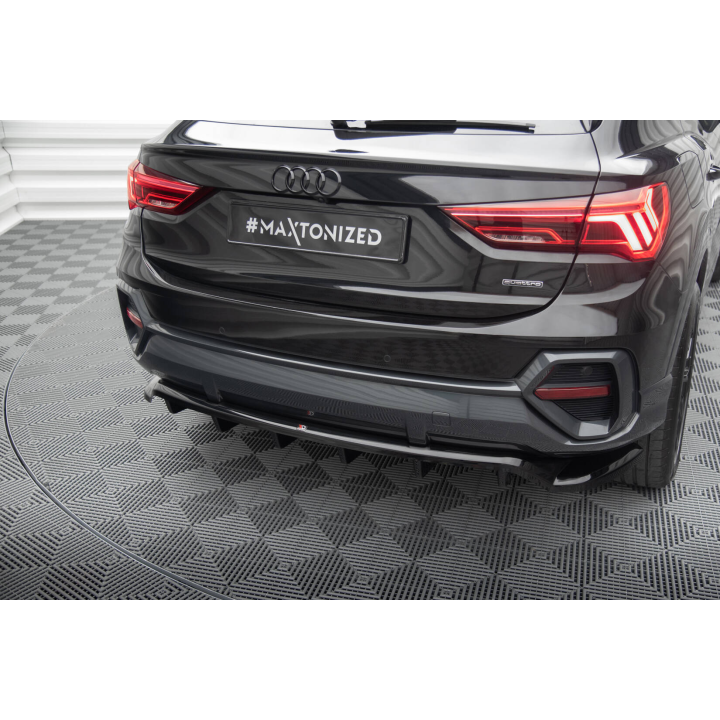 Splitter Tylny (Z Dyfuzorem) Audi Q3 Sportback F3