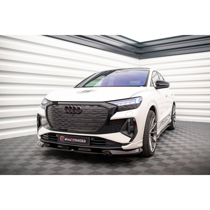 Splitter Przedni V.1 Audi Q4 e-tron Sportback S-line Mk1