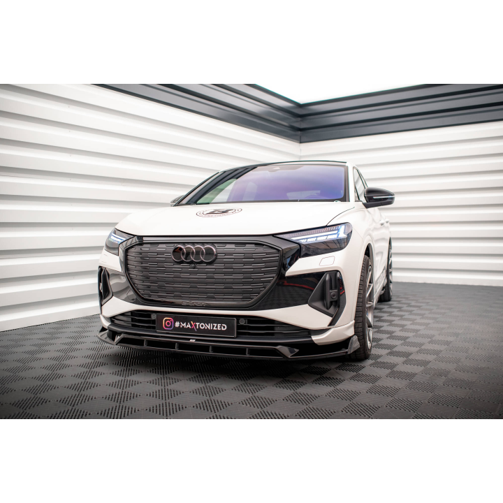 Splitter Przedni V.2 Audi Q4 e-tron Sportback S-line Mk1
