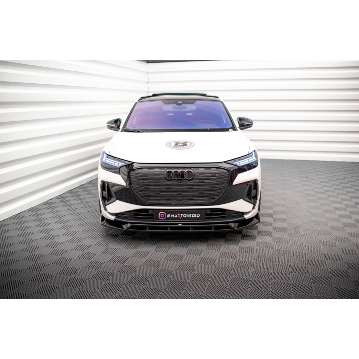 Splitter Przedni V.2 Audi Q4 e-tron Sportback S-line Mk1