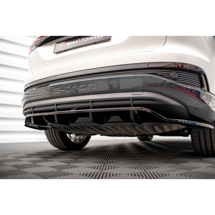 Splitter Tylny (Z Dyfuzorem) Audi Q4 e-tron Sportback S-line Mk1