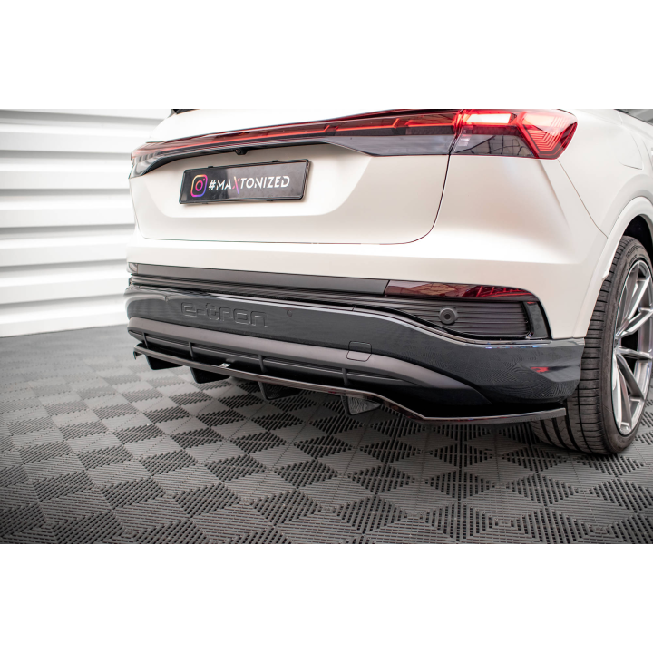Splitter Tylny (Z Dyfuzorem) Audi Q4 e-tron Sportback S-line Mk1