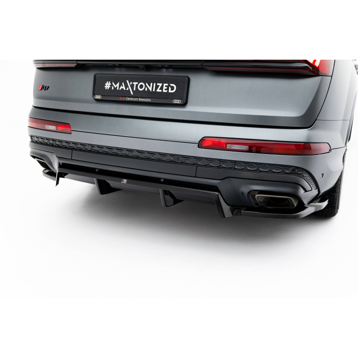 Splitter Tylny (Z Dyfuzorem) Audi Q7 S-Line Mk2 Facelift 2