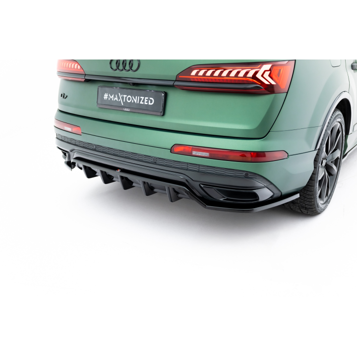 Splitter Tylny (Z Dyfuzorem) Audi Q7 S-Line Mk2 Facelift