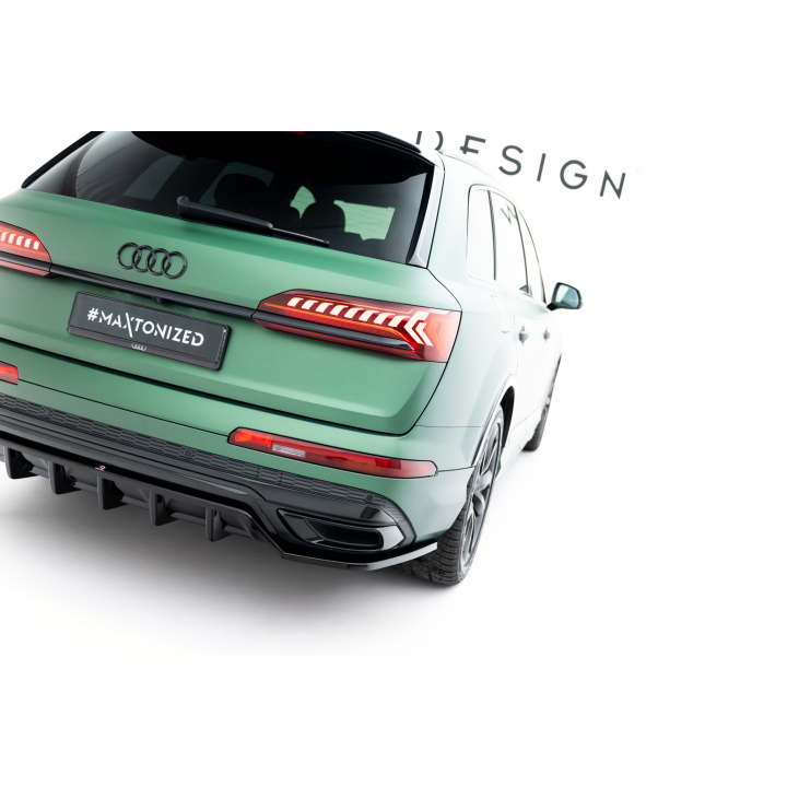 Splitter Tylny (Z Dyfuzorem) Audi Q7 S-Line Mk2 Facelift