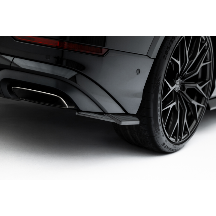Karbonowe Splittery Tylne Boczne Prepreg Audi SQ8 / Q8 S-Line Mk1 Facelift