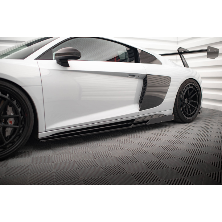 Dokładki Progów V.2 + Flaps Audi R8 Mk2 Facelift