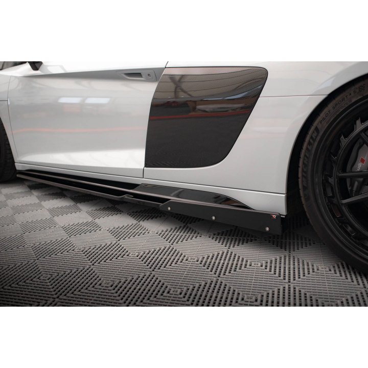 Dokładki Progów V.2 + Flaps Audi R8 Mk2 Facelift