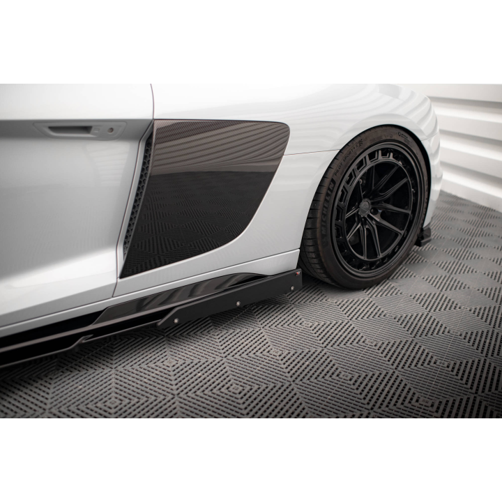 Dokładki Progów V.2 + Flaps Audi R8 Mk2 Facelift