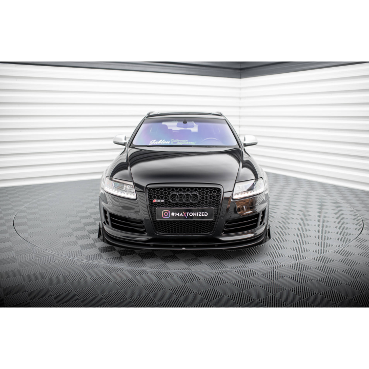 Splitter Przedni Street Pro + Flaps Audi RS6 Avant C6