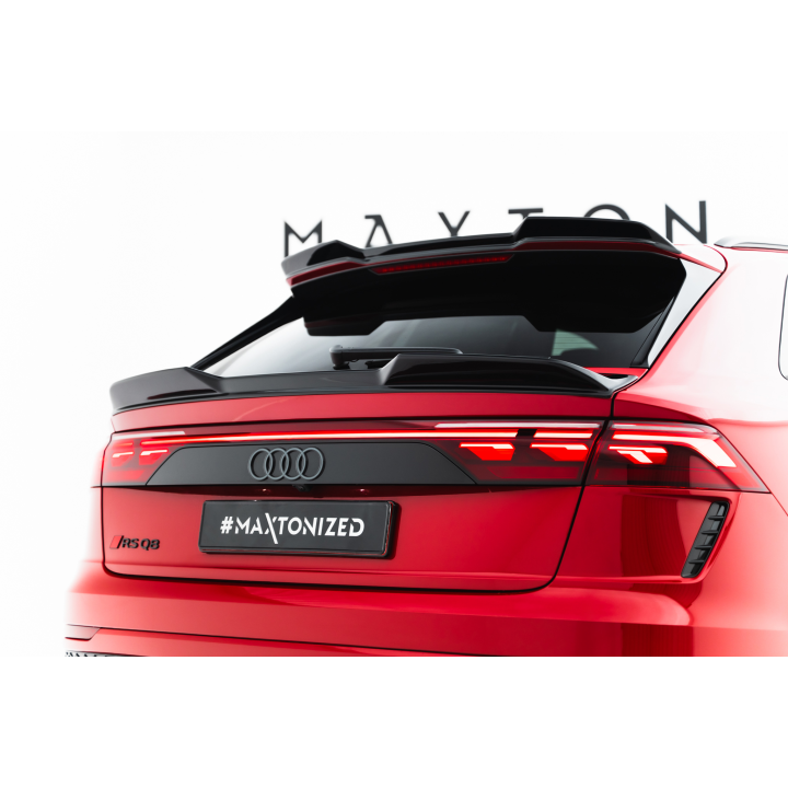 Dolne Przedłużenie Spoilera 3D Audi Q8 / RSQ8 / SQ8 / Q8 S-Line Mk1