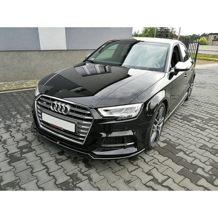 Splitter Przedni V.2 Audi S3 / A3 S-Line 8V FL Sedan