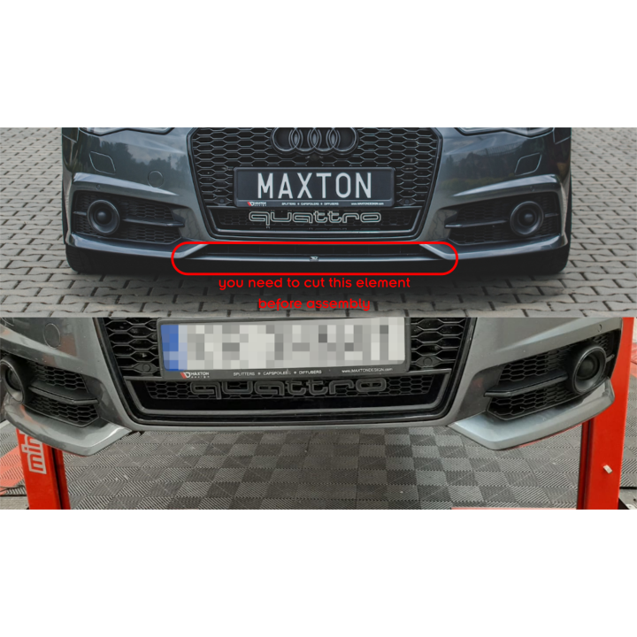 Splitter Przedni Audi A6 / A6 C7 S-line/ S6 C7 Facelift