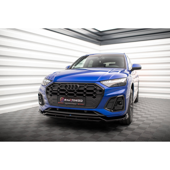 Splitter Przedni V.1 Audi SQ5 / Q5 S-Line SUV / Sportback Mk2 Facelift