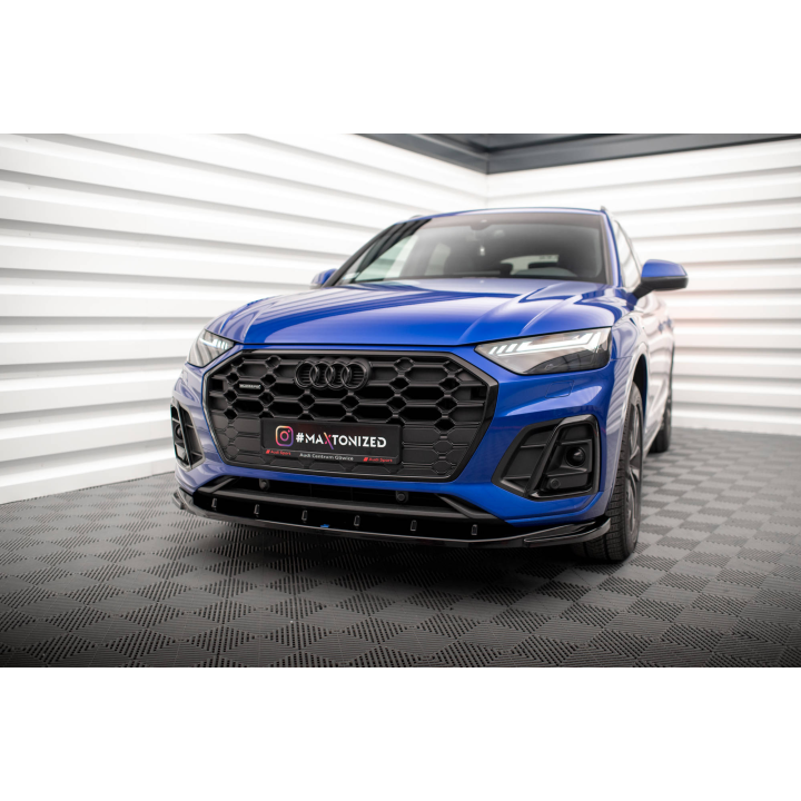 Splitter Przedni V.2 Audi SQ5 / Q5 S-Line SUV / Sportback Mk2 Facelift