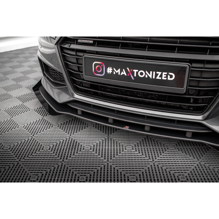Splitter Przedni Street Pro + Flaps Audi TT S / S-Line 8S