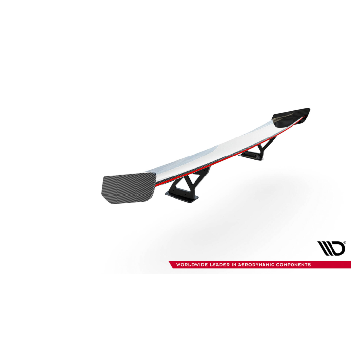 Karbonowy Spoiler Z Wewnętrznymi Wspornikami V.2 + LED BMW 1 M E82