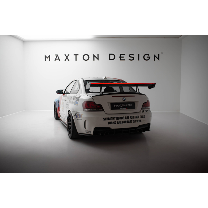 Karbonowy Spoiler Z Górnymi Mocowaniami + LED BMW 1 M E82