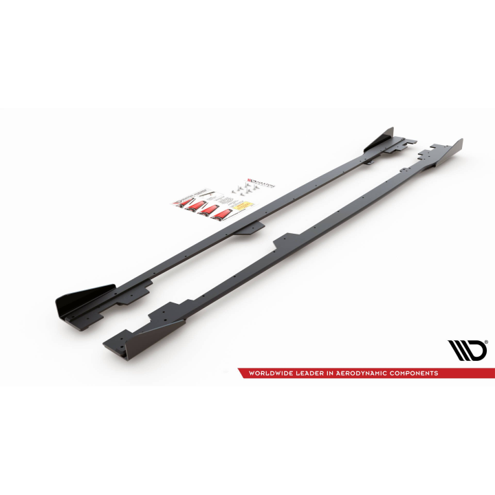 Dokładki progów Street Pro + Flapsy BMW 1 F21 M135i / M140i / M-Pack