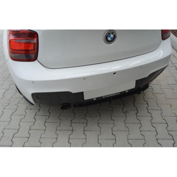 Dyfuzor Tylny i Splittery Tylne Boczne BMW 1 F20 M-Power Przedlift