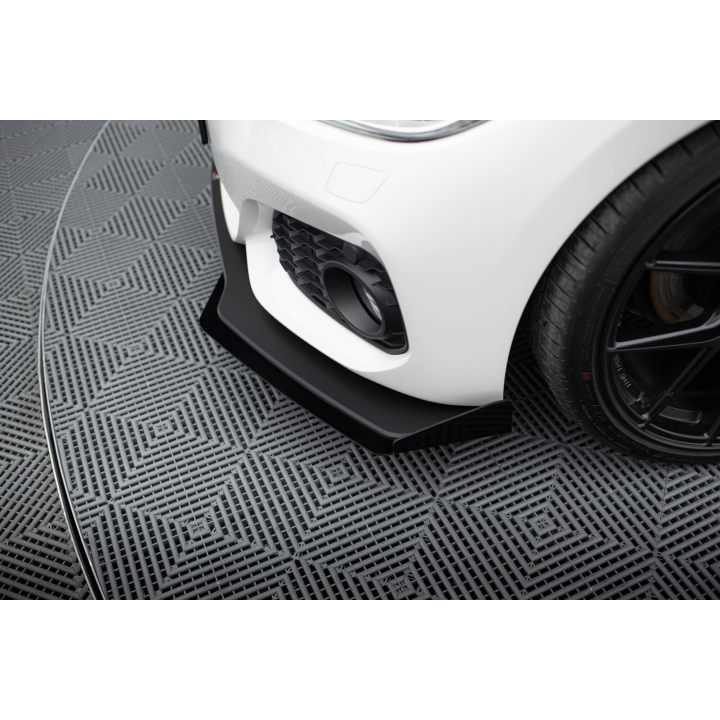 Splitter Przedni Street Pro V.3 + Flaps BMW 1 F20 M-Pack Facelift / M140i
