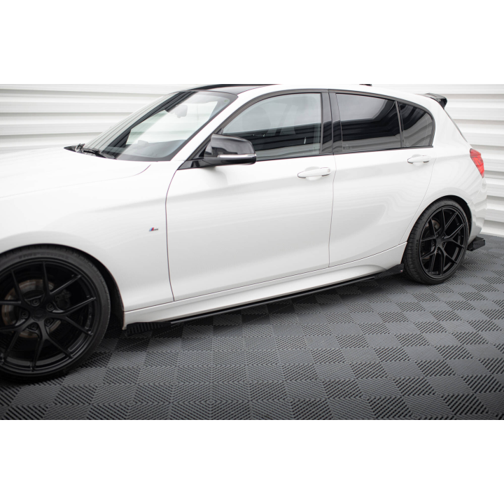 Dokładki progów Street Pro V.2 + Flapsy BMW 1 F20 M135i / M140i / M-Pack