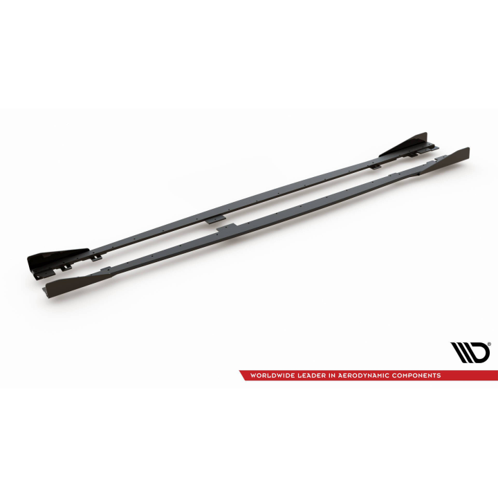 Dokładki progów Street Pro V.2 + Flapsy BMW 1 F20 M135i / M140i / M-Pack