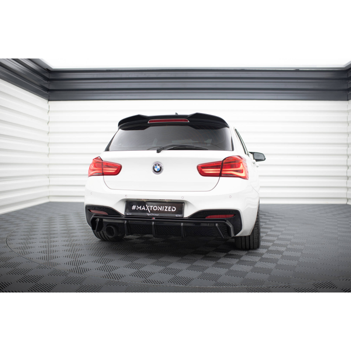 Dokładka Tylna V.3 BMW 1 M-Pack F20 Facelift (Wersja z pojedynczym wydechem z jednej strony)