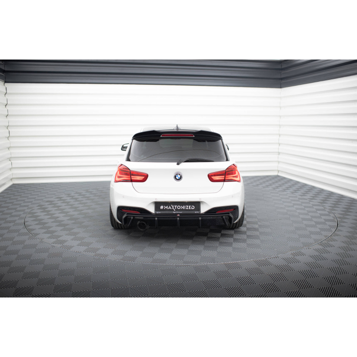 Dokładka Tylna V.3 BMW 1 M-Pack F20 Facelift (Wersja z pojedynczym wydechem z jednej strony)