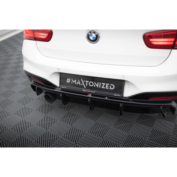 Dokładka Tylna V.3 BMW 1 M-Pack F20 Facelift (Wersja z pojedynczym wydechem z jednej strony)